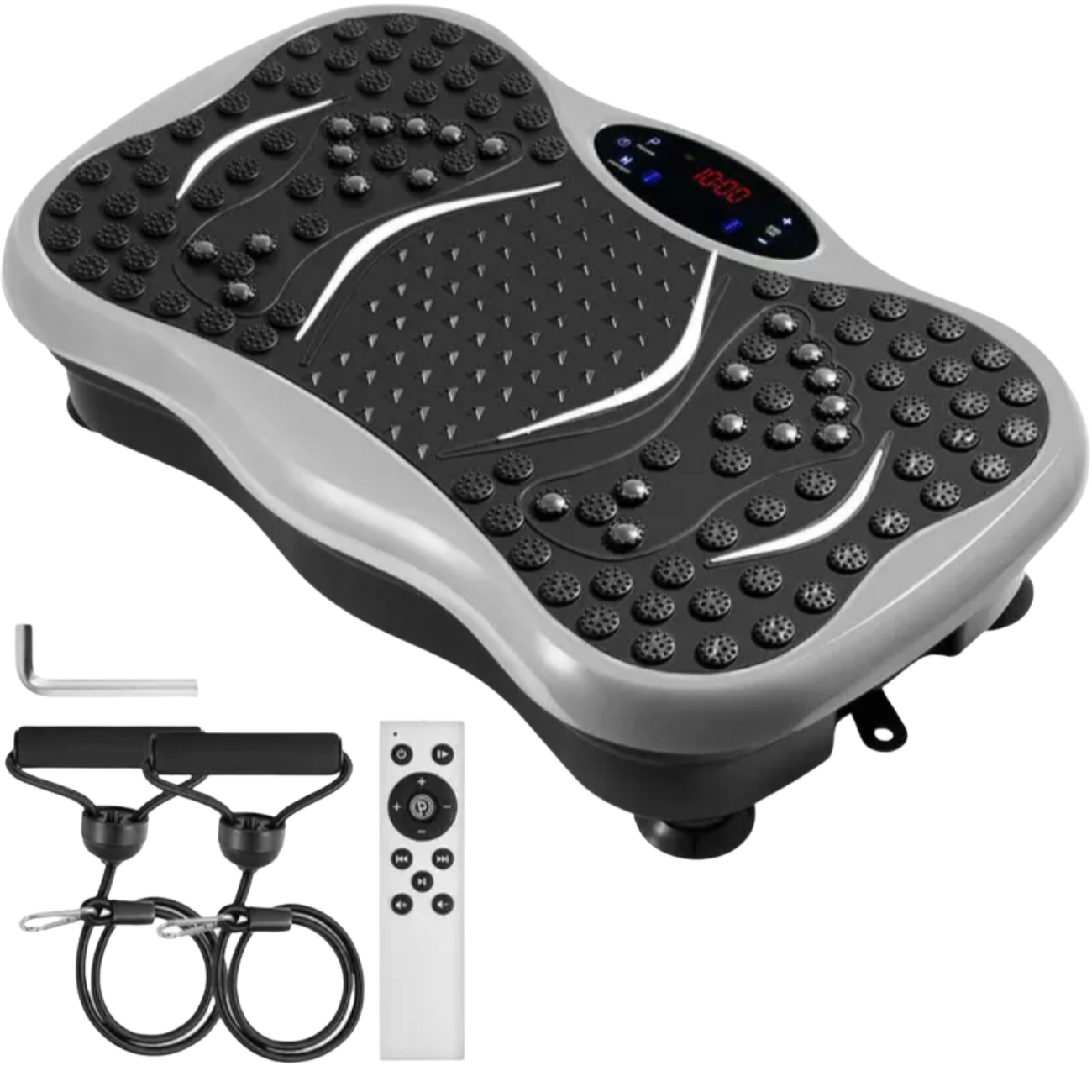 Máquina Vibratoria Quema Grasa  3 Modos + Bluetooth