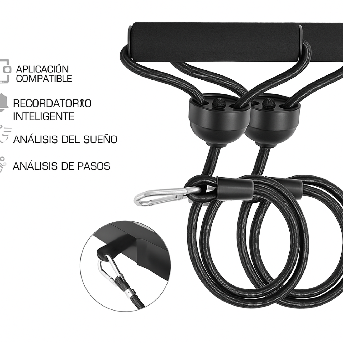 Máquina Vibratoria Quema Grasa  3 Modos + Bluetooth