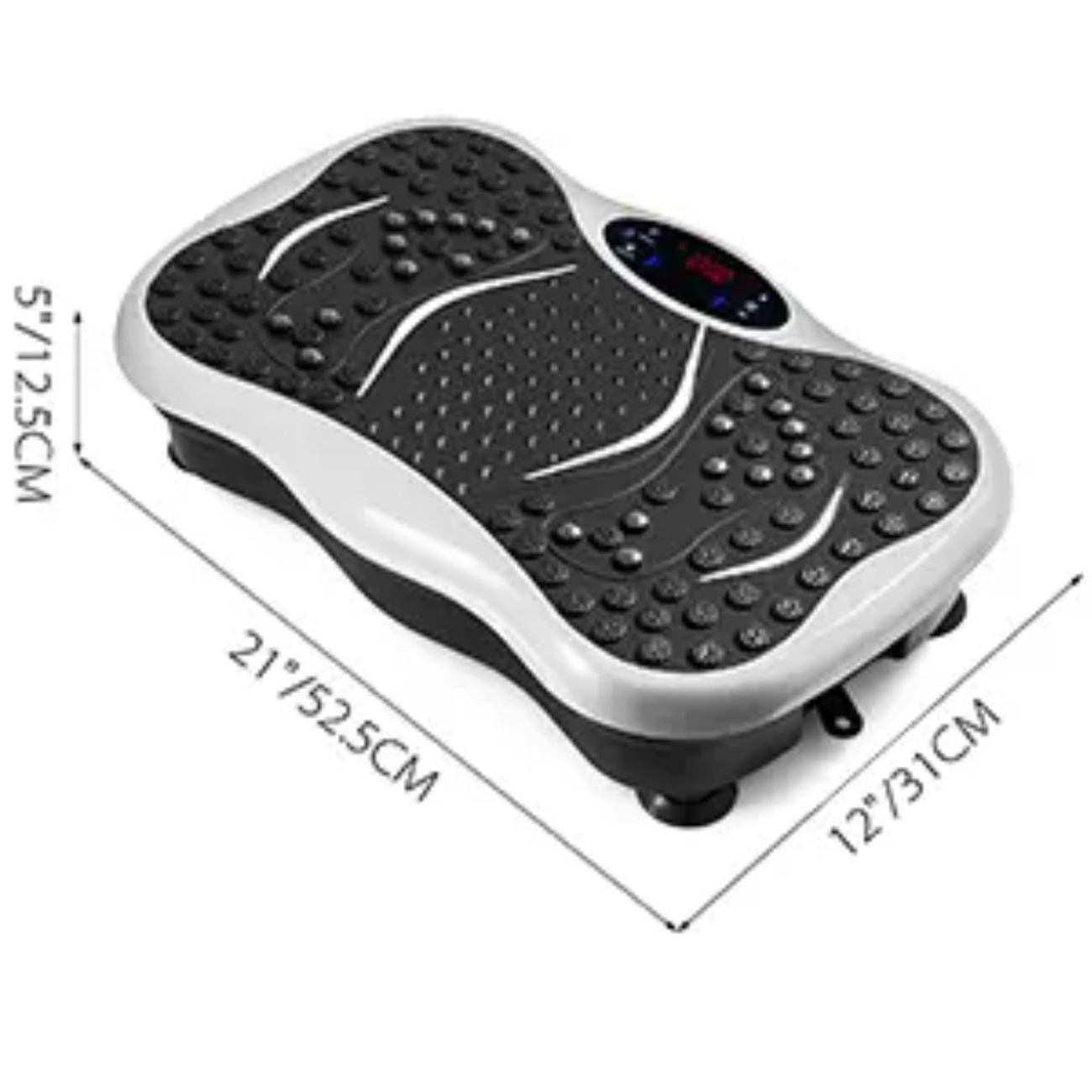 Máquina Vibratoria Quema Grasa  3 Modos + Bluetooth