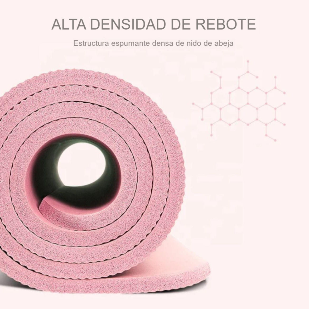 Mat de Yoga Pilates, Colchoneta Gruesa 10mm